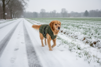 Petlando Honden Winterjas Lovund 70 Olijfgroen (97x52x3 cm)