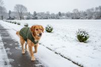 Petlando Honden Winterjas Lovund 52 Olijfgroen (73x40x3 cm)