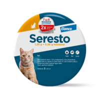 Seresto halsband 38 cm voor kat tegen vlooien, teken, luizen 