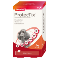Beaphar ProtecTix Hond 1,5&ndash;4 kg 4 Pipetten &ndash; Spot-On tegen Vlooien en Teken