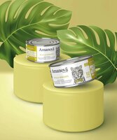 Amanova 12 Tuna &amp; Shrimps 70g blikvoer in bouillon voor de kat