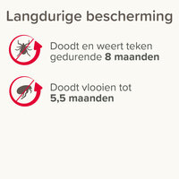 Beaphar Medicinale Halsband Kat | Tot 8 maanden bescherming tegen teken