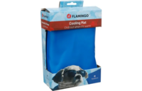 Flamingo Koelmat Frosty Rechthoekig Blauw M 70x50 cm | Koelmat voor hond