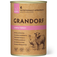 Grandorf GD-Dog Lam &amp; Kalkoen Puppy 6x400g | Natvoer