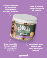 Yommi Less Stress | Kalmerend supplement voor honden