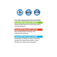 superfish-Retro-led-combi-100cm-21w vervanging voor 38W