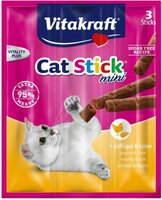 vitakraft cat stick mini met gevogelte en lever