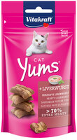 vitakraft cat yums met leverworst