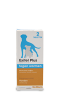 No Worm Exitel Plus 2 tabletten