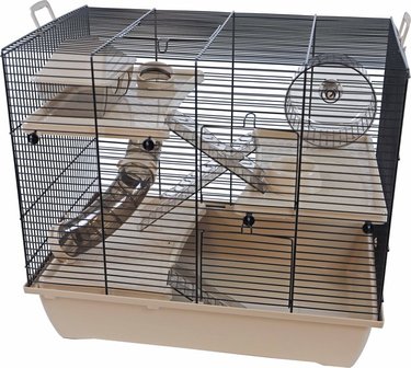 Interzoo Hamsterkooi Pinky 3 Beige