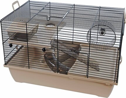 Interzoo Hamsterkooi Pinky 2 Beige