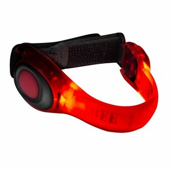 Bee Seen Led Safety Band Red