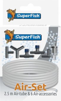 SuperFish Luchtslang en toebehoren kit