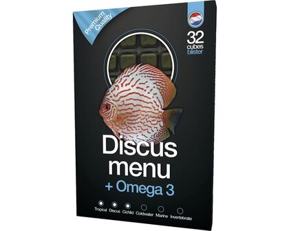 Dutch Select Discus Menu &amp; Omega3 100 gram