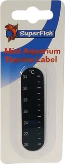 SuperFish Plakthermometer 20-34C