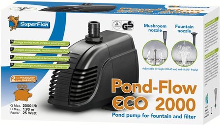 SuperFish Pond Flow Eco 2000