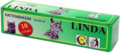 Linda Kattenbakzakken (51x46cm) 10 stuks