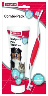 Beaphar Tandpasta en Borstel Combi Set