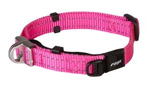 Rogz Utility Safety Halsband Pink