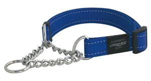 Rogz Utility Obedience Choker Blue