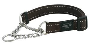 Rogz Utility Obedience Choker Chocolate