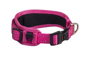 Rogz Utility Padded Halsband Pink