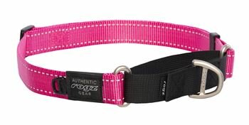 Rogz Utility Control Halsband Pink