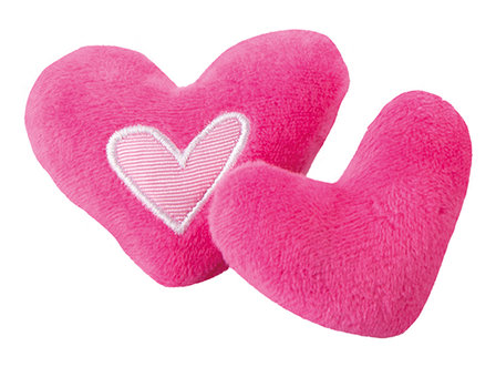 Rogz Catnip Hearts Pink