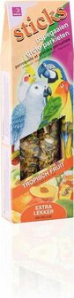 Esve Vogelsticks Papegaai Tropisch Fruit 2st