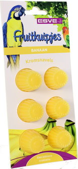 Esve Fruitkuipjes Banaan 6st