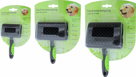 Honden Borstel Rubber Massage Medium