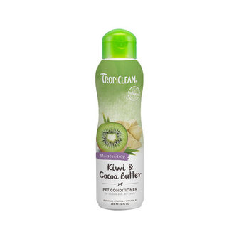 TropiClean Kiwi &amp; Cocobutter Conditioner 355ml