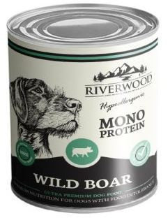 Riverwood Natvoer Mono Protein Wild Boar 400 Gram
