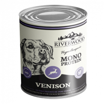 Riverwood Natvoer Mono Protein Venison 400 Gram