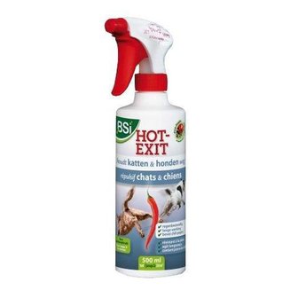 BSI hot-exit outdoor houdt katten en honden weg, 500 ml