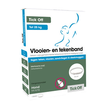 Tick Off Vlooien- en tekenband &lt;25 kg