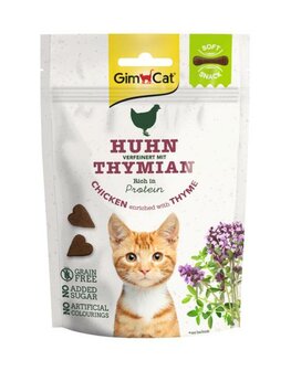 GimCat Soft Snack Kip &amp; Tijm 60 gr