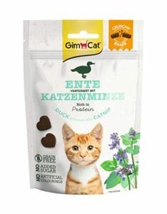 GimCat Crunchy Snack Eend &amp; Catnip 60 gr
