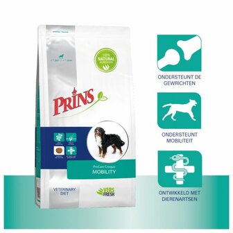 Prins Procare Croque Dieet Mobility Gevogelte - Hondenvoer - 3 kg