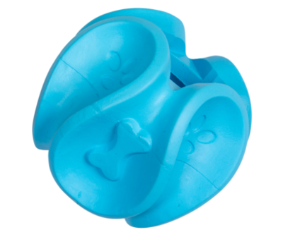 Jack and Vanilla Rubber Toys Traktatiespeeltje Lichtblauw 7,8 cm