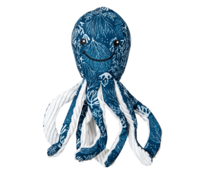 Jack and Vanilla Revive Toy Octopus Blauw  9x27 cm