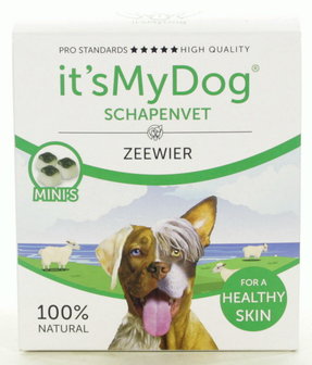 it&#039;s My Dog Schapenvet Mini Zeewier 80 pcs.