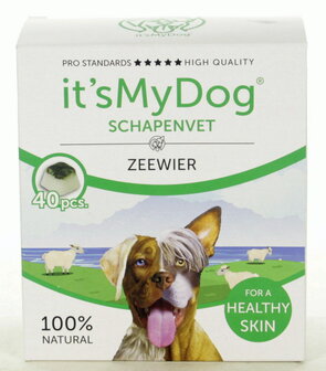 it&#039;s My Dog Schapenvet Zeewier 40 pcs.