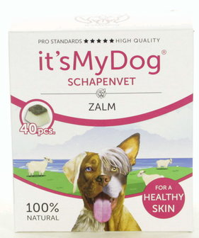 it&#039;s My Dog Schapenvet Zalm 40 pcs.