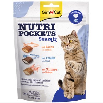 Gim Cat Nutri Pocket Sea-Mix 150 gr
