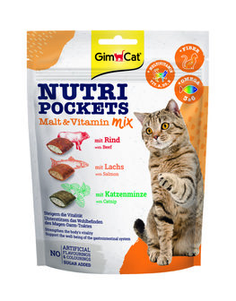 GimCat Nutri Pockets Malt-Vitaminemix 150 gr