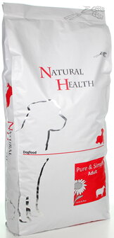 Natural Health Dog Lamb &amp; Rice Adult 12,5 kg