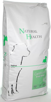 Natural Health Dog Carnivore Small Bite 15 kg