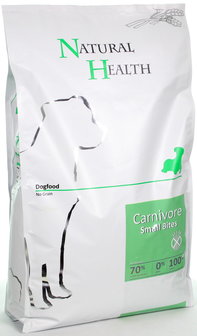 Natural Health Dog Carnivore Small Bite 7,5 kg