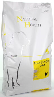 Natural Health Dog Chicken &amp; Rice 7,5 kg